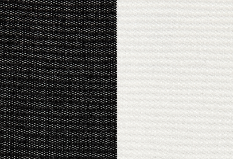 Blockstreifen 8,5 cm Schwarz-Weiß